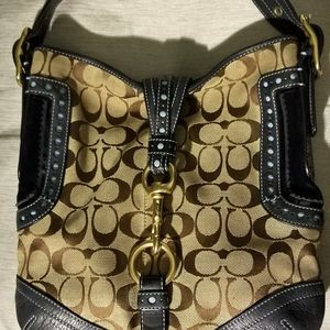 Authentic Coach Hobo Style Handbag